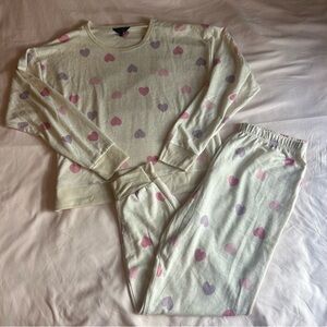 Rachel Roy Heart Pajama Set – Size Medium